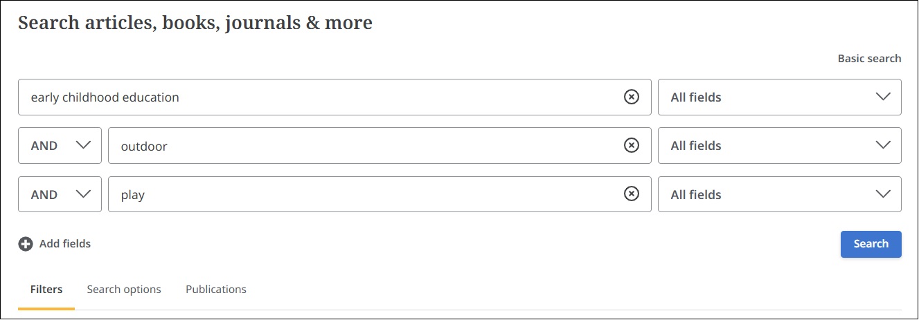 Search box