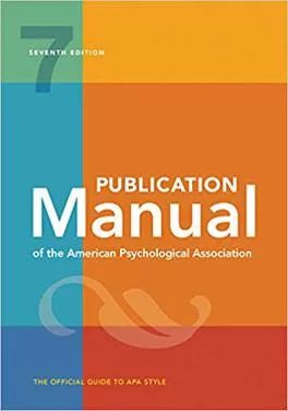 APA 7 cover